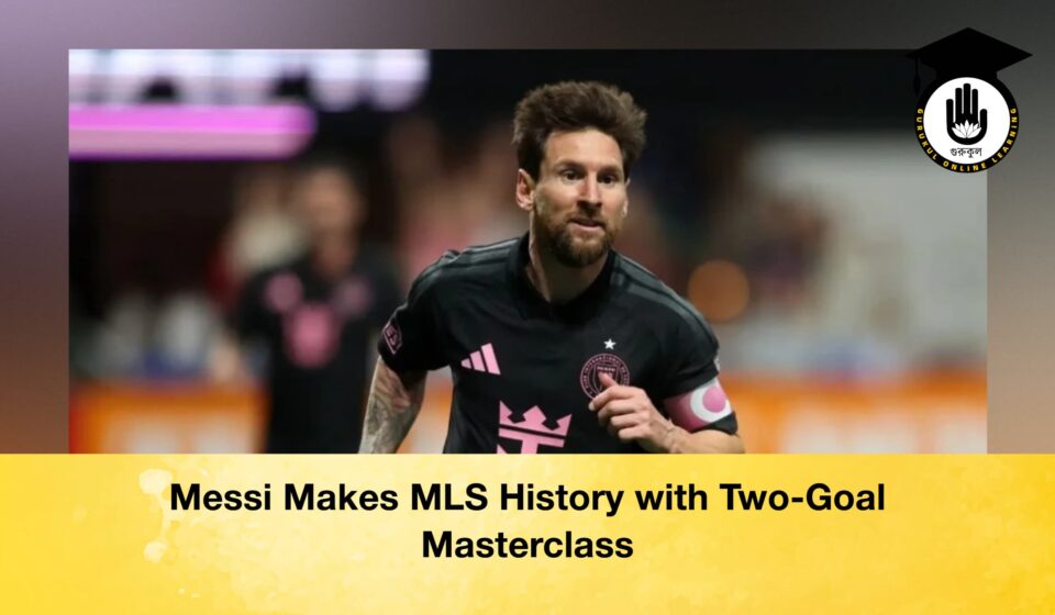 Messi Makes MLS History with Two-Goal Masterclass Messi Makes MLS History with Two-Goal Masterclass