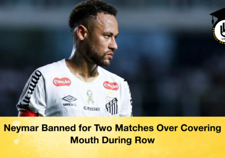 Neymar Banned for Two Matches Over Covering Mouth During Row