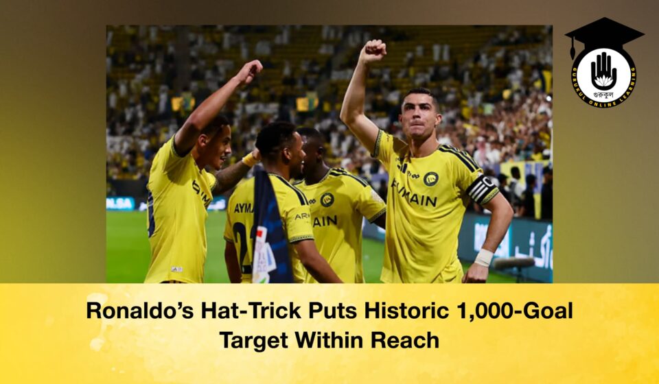 Ronaldo’s Hat-Trick Puts Historic 1,000-Goal Target Within Reach Ronaldo’s Hat-Trick Puts Historic 1,000-Goal Target Within Reach