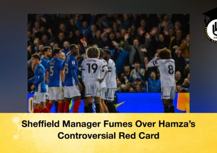 Sheffield Manager Fumes Over Hamza’s Controversial Red Card